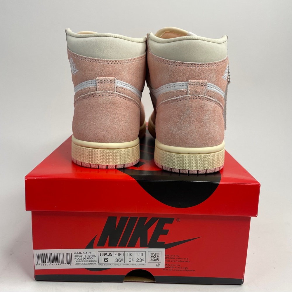 Nike Air Jordan 1 Retro High OG WMNS “Washed Pink” 2023 - Picture 4 of 4